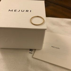 Mejuri Beaded Gold Ring